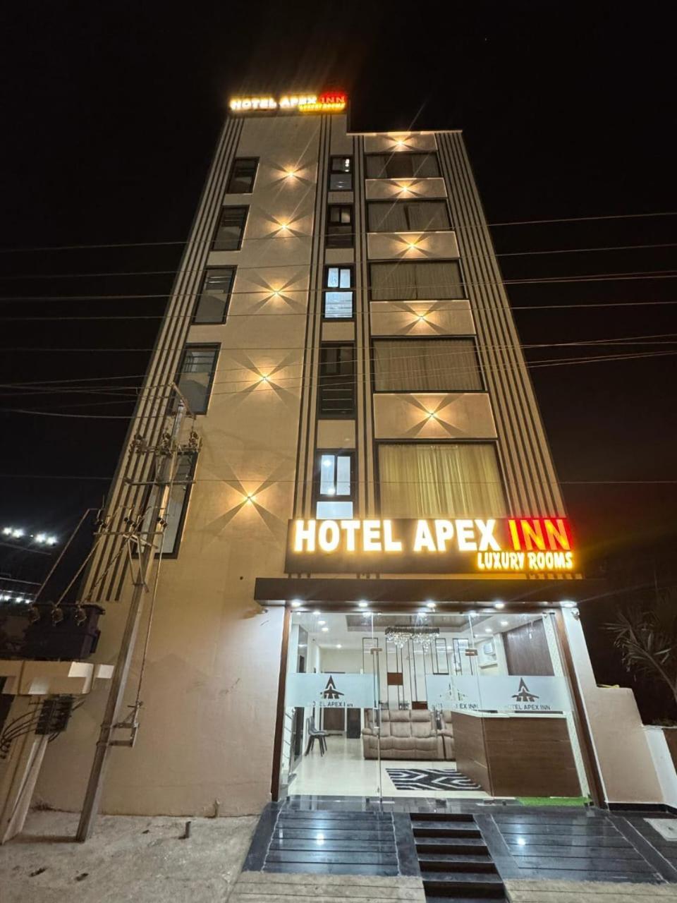 Hotel Apex Inn Hyderabad Airport Buitenkant foto